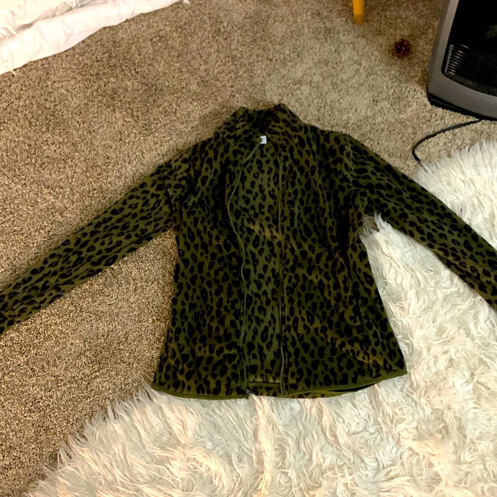 old navy active olive green jacket